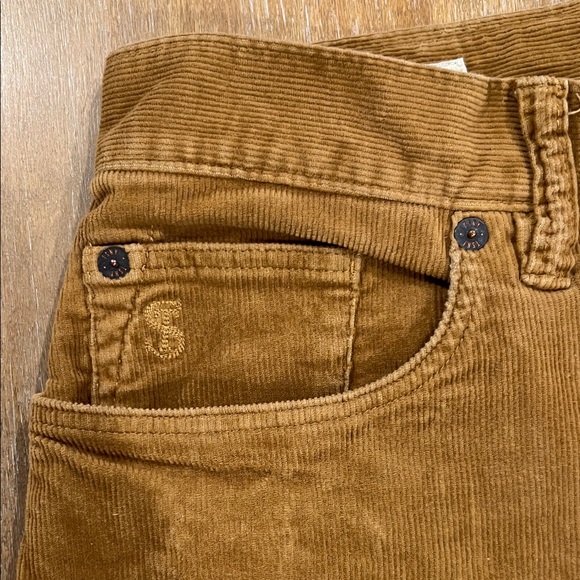 Todd Snyder 33x32 Slim Fit 5-Pocket Corduroy Pants - Picture 4 of 8